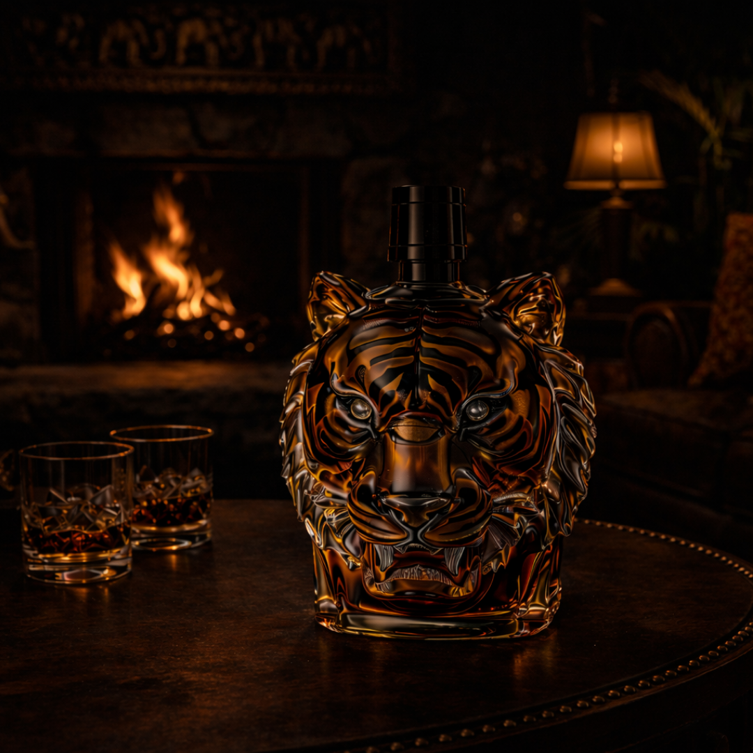 Whisky steklenica - Tiger izdaja