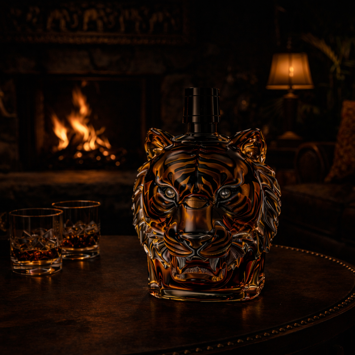 Whisky steklenica - Tiger izdaja