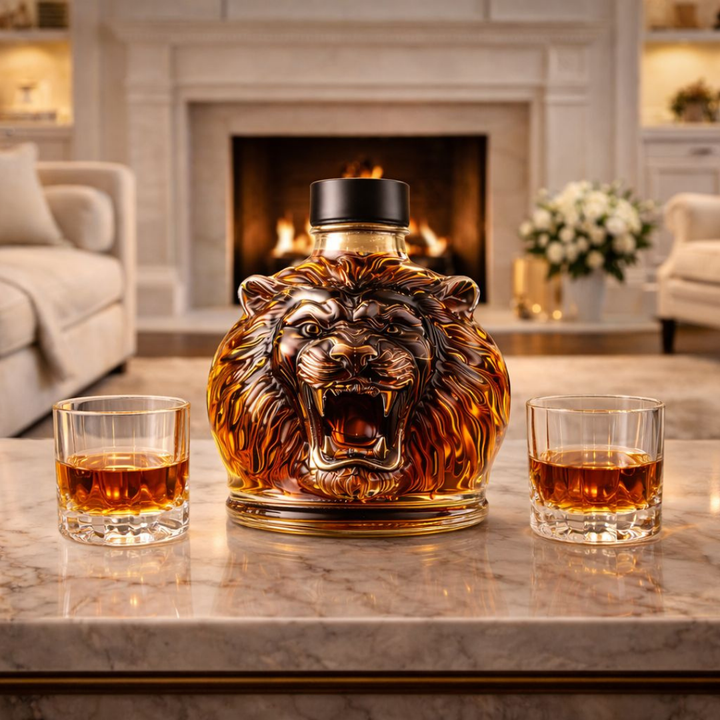 Whiskey steklenica - Lion Edition