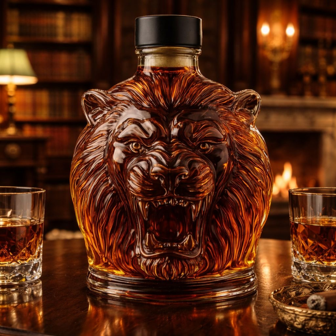 Whiskey steklenica - Lion Edition