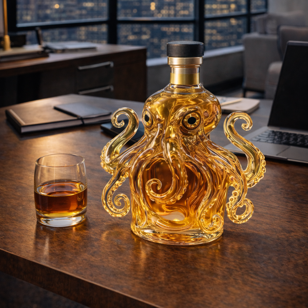 Whisky steklenica - Octopus izdaja