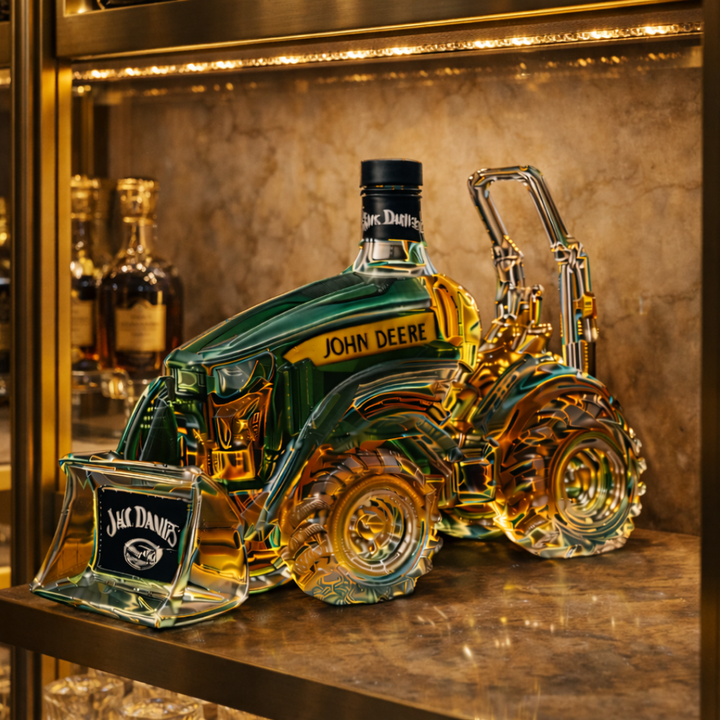 Jack Daniel's Whisky Steklenica - Traktor Izdaja