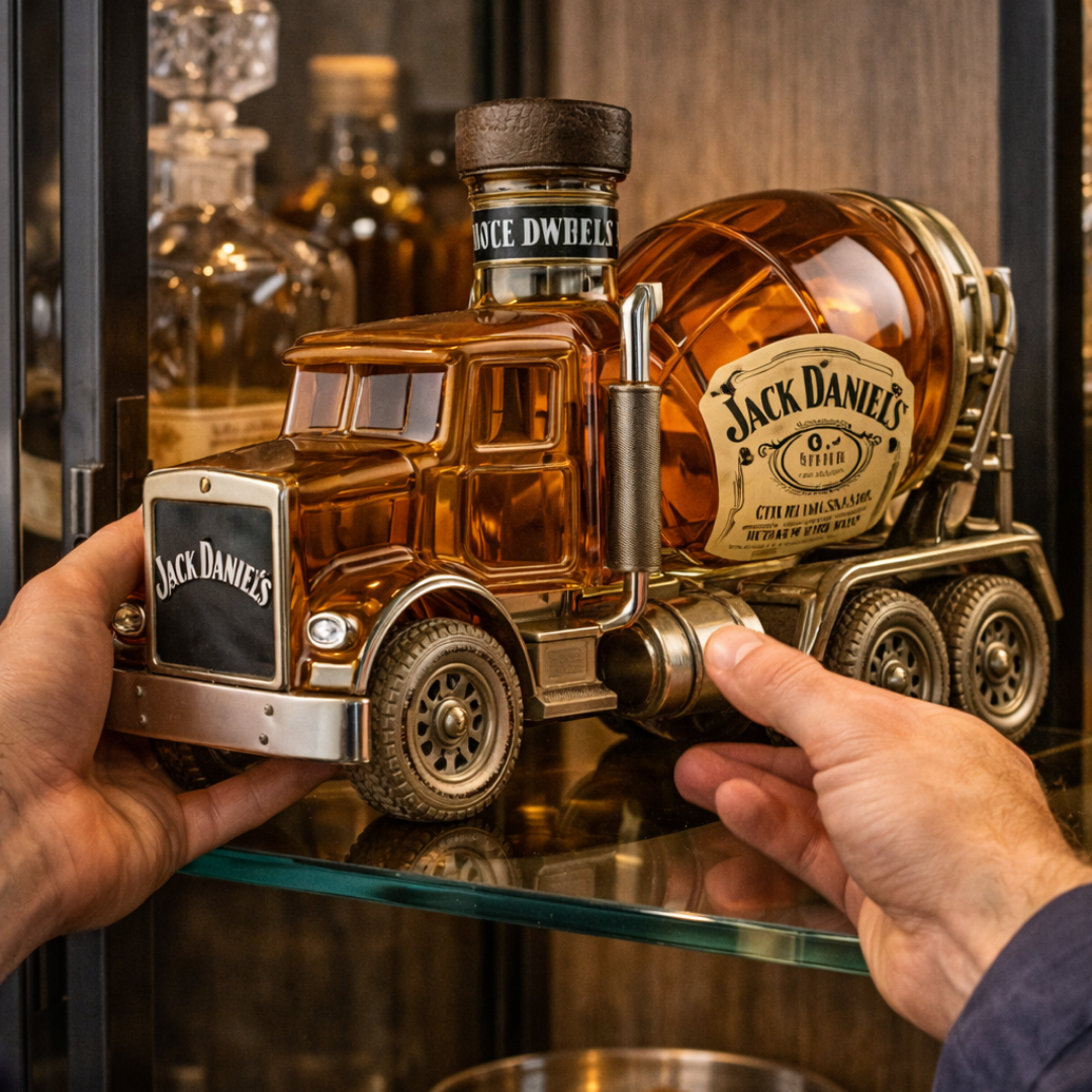 Whisky steklenica Jack Daniel's - Tovornjak Edicija