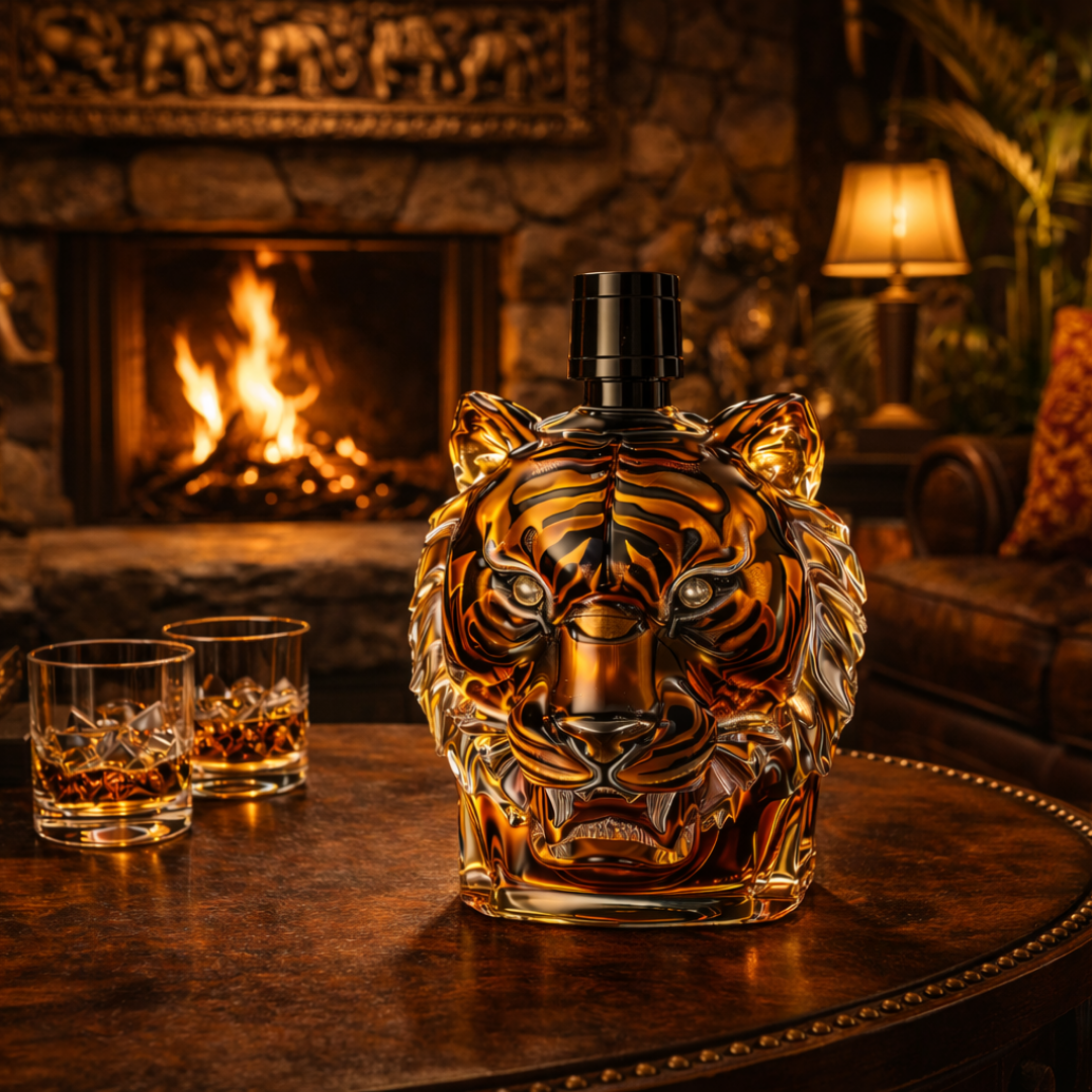 Whisky steklenica - Tiger izdaja