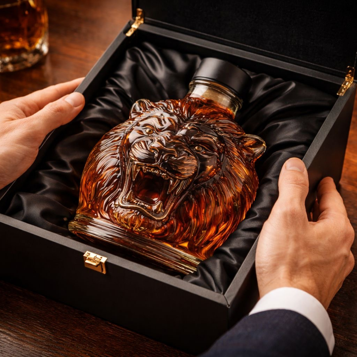 Whiskey steklenica - Lion Edition