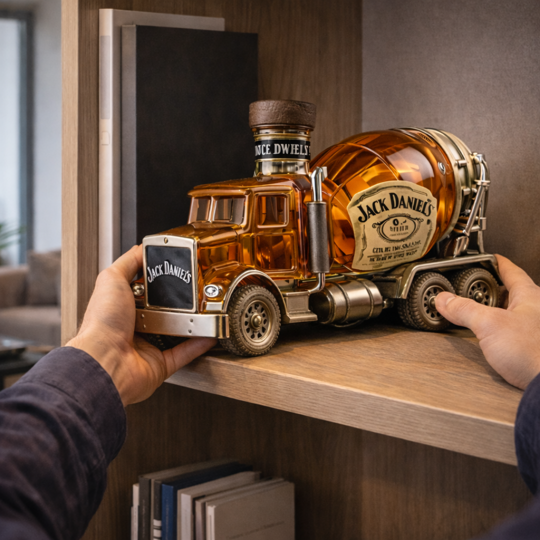 Whisky steklenica Jack Daniel's - Tovornjak Edicija