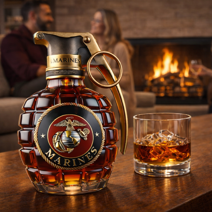 Whisky Steklenica - Granatna Izdaja