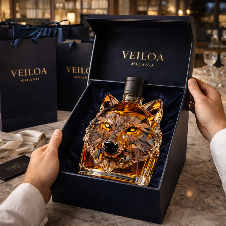 Whisky steklenica - Wolf Edicija