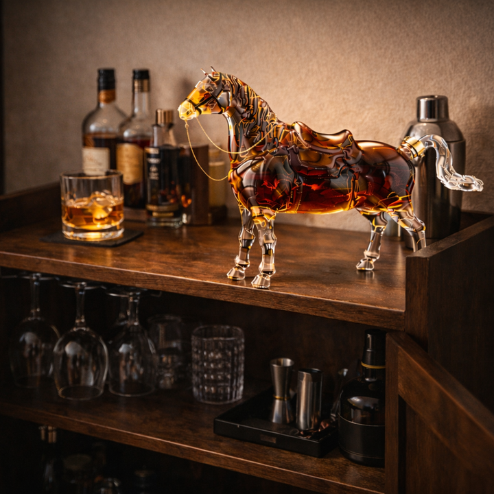 Whiskey steklenica - Konjska edicija