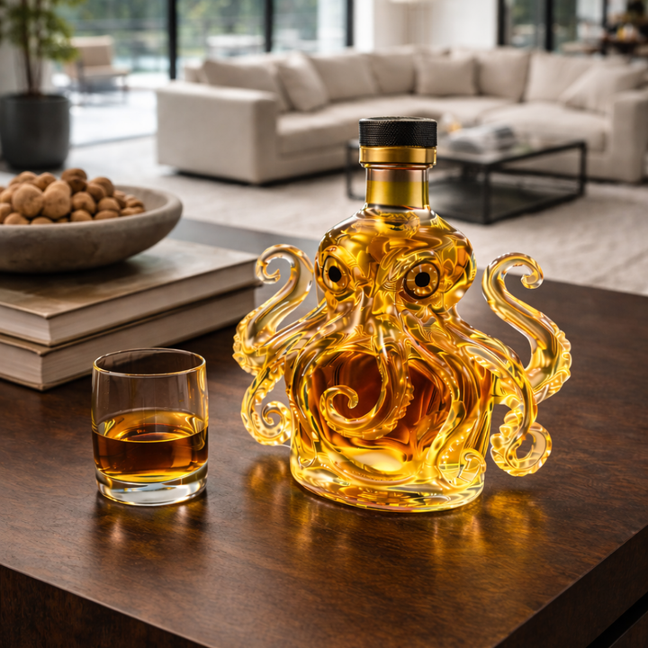 Whisky steklenica - Octopus izdaja