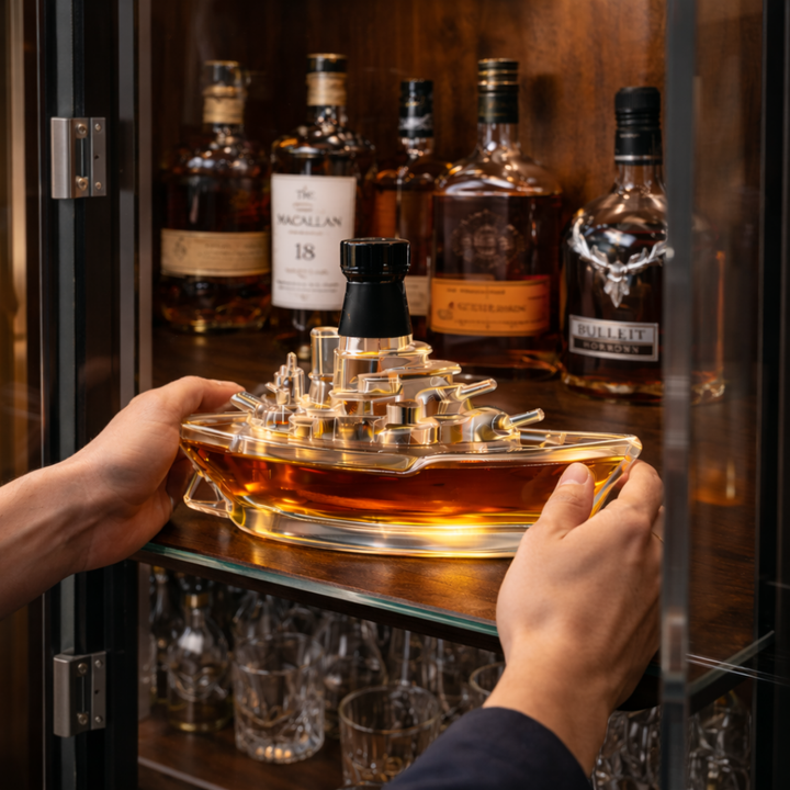 Whisky steklenica - Pomorska izdaja