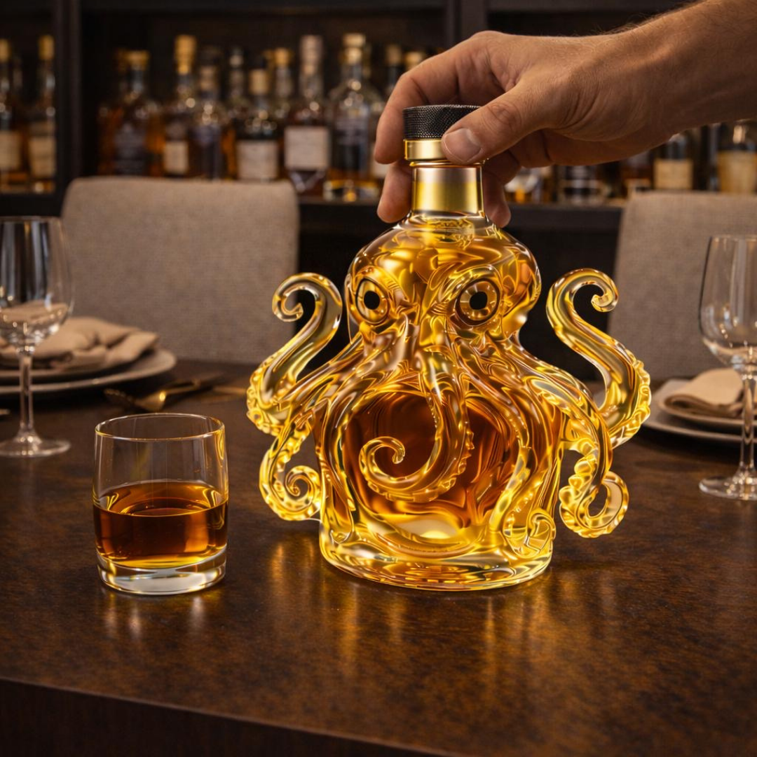 Whisky steklenica - Octopus izdaja