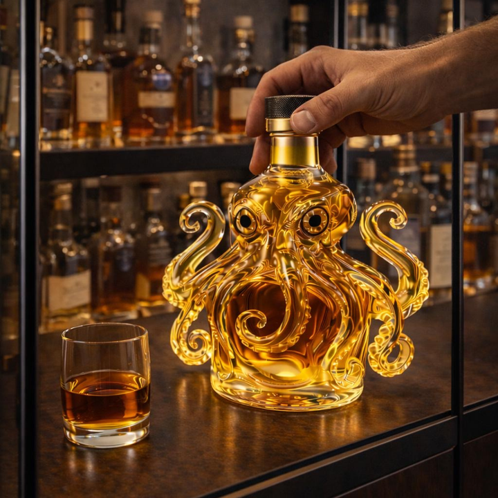 Whisky steklenica - Octopus izdaja
