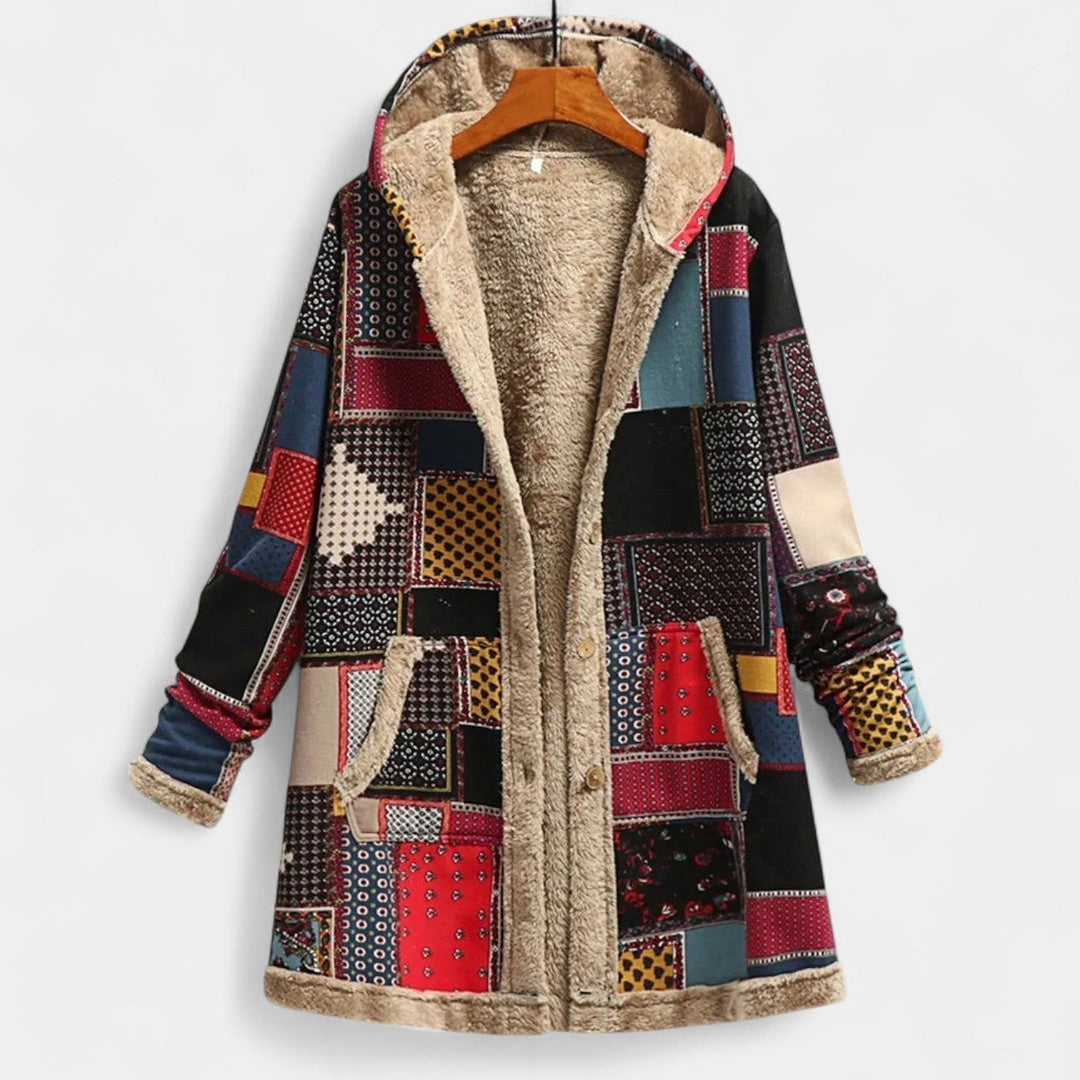 Lara – Elegantna zimska parka s kapuco