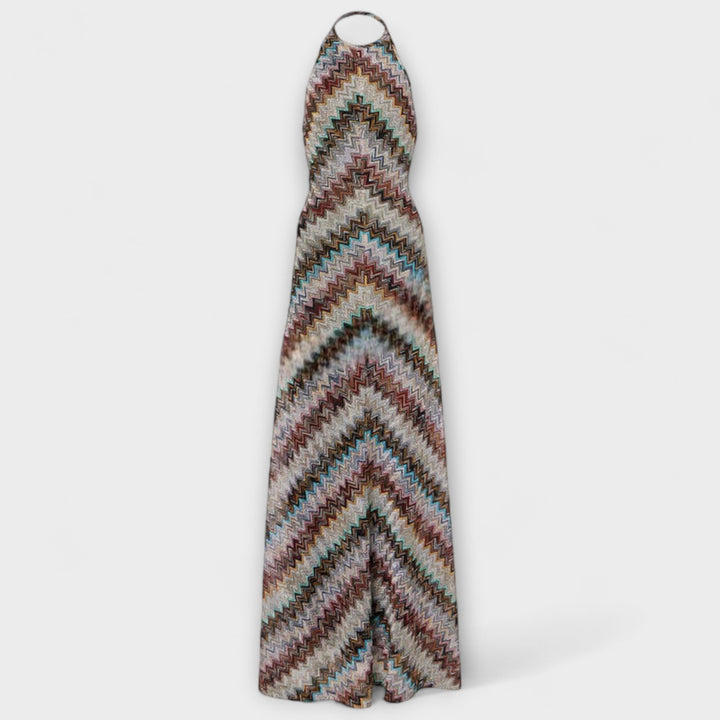 Reese - Jodie pletené obleke z barvnim herringbone vzorom