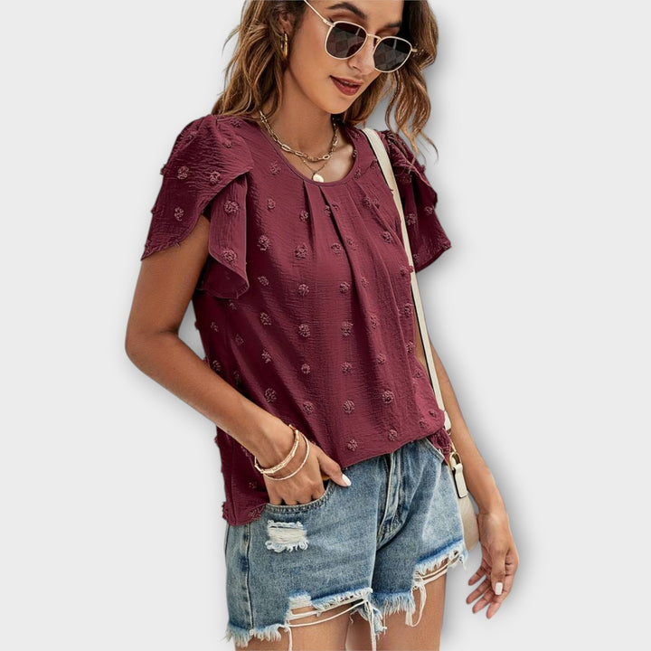 Charlotte - Popolna bluza s pikami