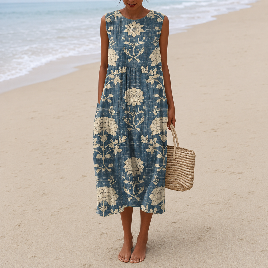 Tjaša – Boho Midi Obleka